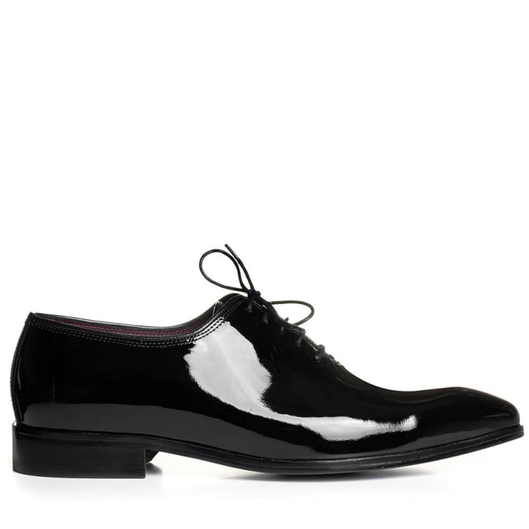 Pantofi de ceremonie lac negru Louis