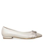 Balerini mireasa ivory accesorizati Blanche