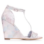 Sandale de mireasa color print cu talpa ortopedica Andree