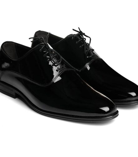 Pantofi de ceremonie lac negru Henri
