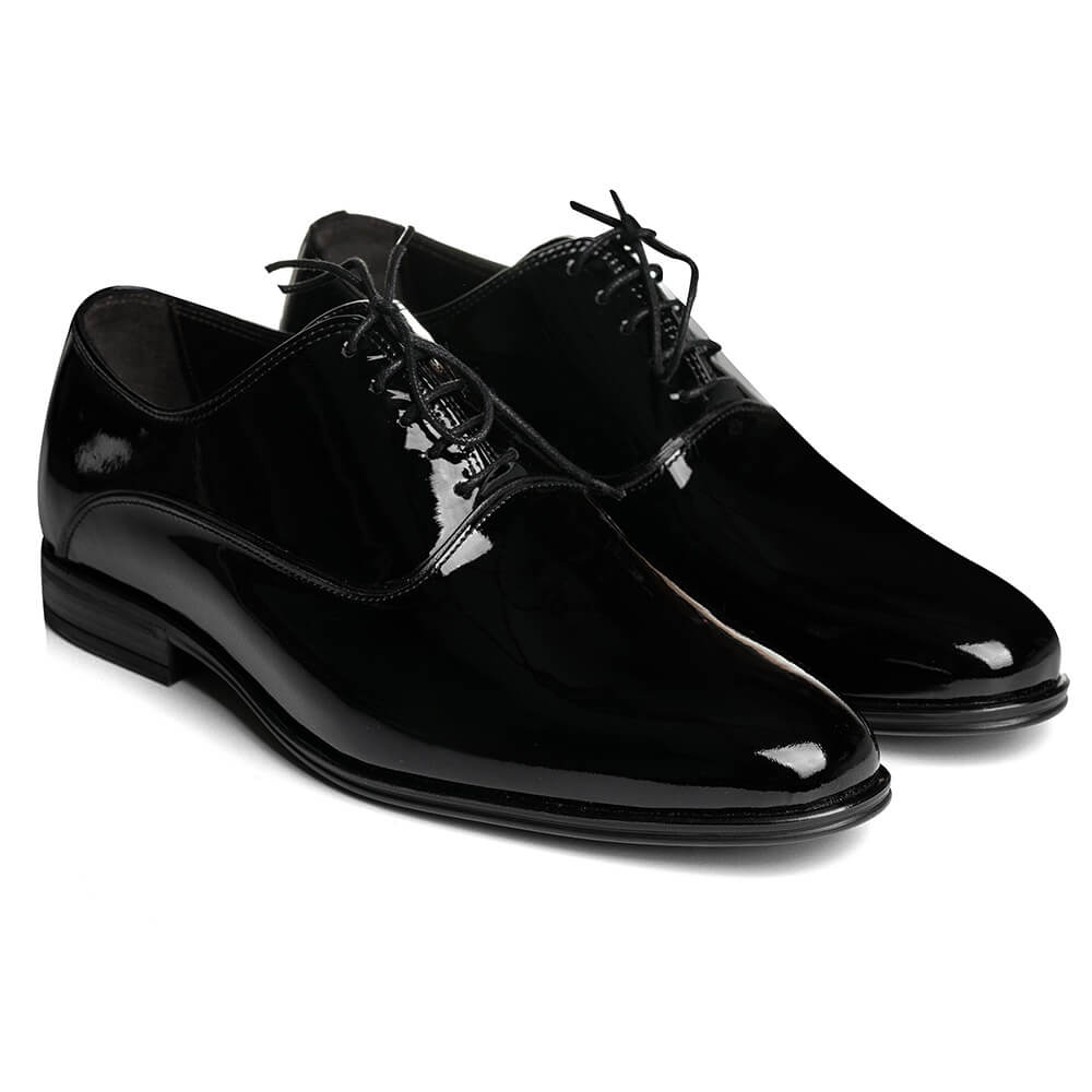 Pantofi de ceremonie lac negru Henri